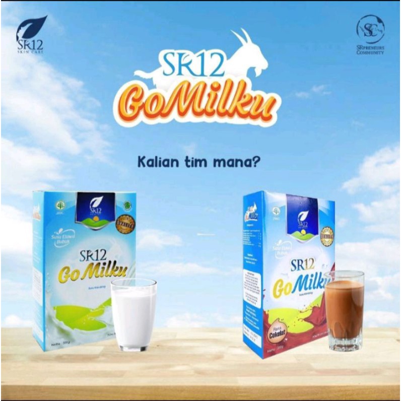 

SUSU KAMBING ETAWA COKLAT /GO MILKU SR12/UNTUK PERTUMBHAN & TULANG