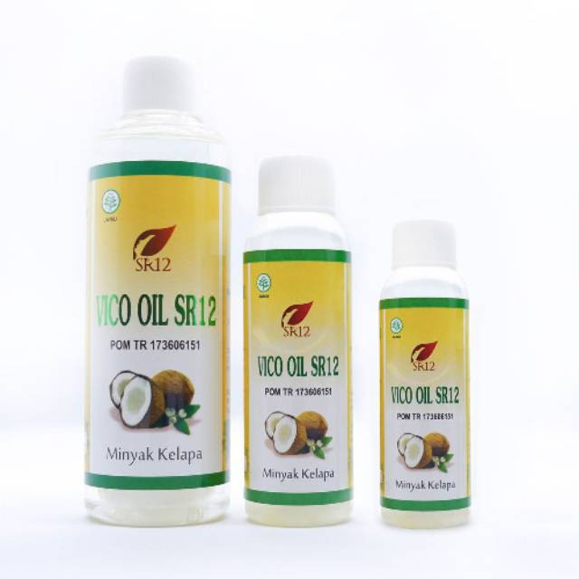 VICO OIL SR12/ Minyak VCO/ Minyak Kelapa Murni