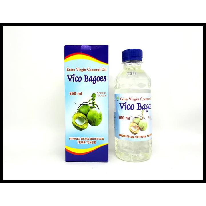 

PAKET HEMAT VICO BAGOES VIRGIN COCONUT OIL VCO MINYAK KELAPA 350