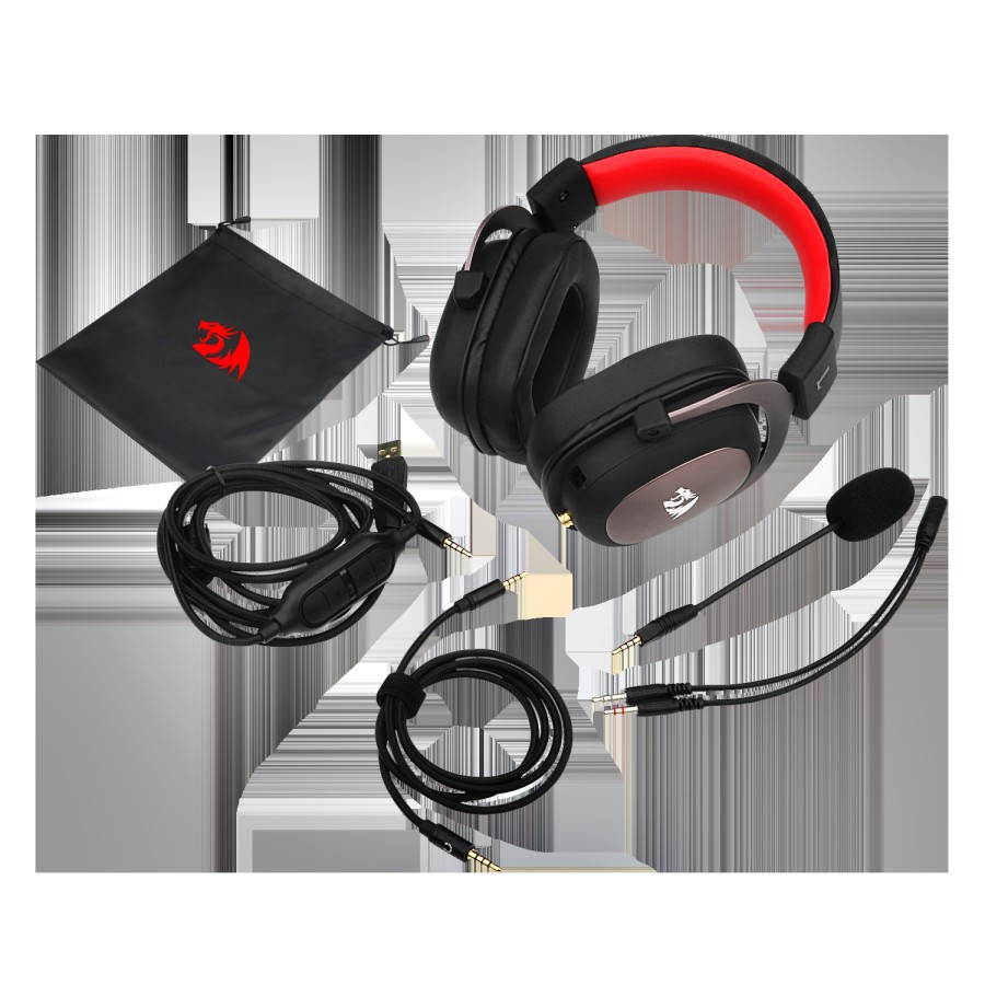 Redragon ZEUS 2-H510 Gaming Headset 7.1 with Microphone USB AUX