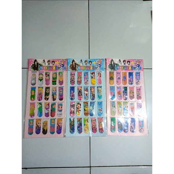 

Pembatas Buku Magnet 2 sisi Hologram /Penanda Buku Magnet 2 sisi kerlip /Penanda Iqro Magnet 2 sisi hologram/ 1 lembar (Isi 20 pcs)