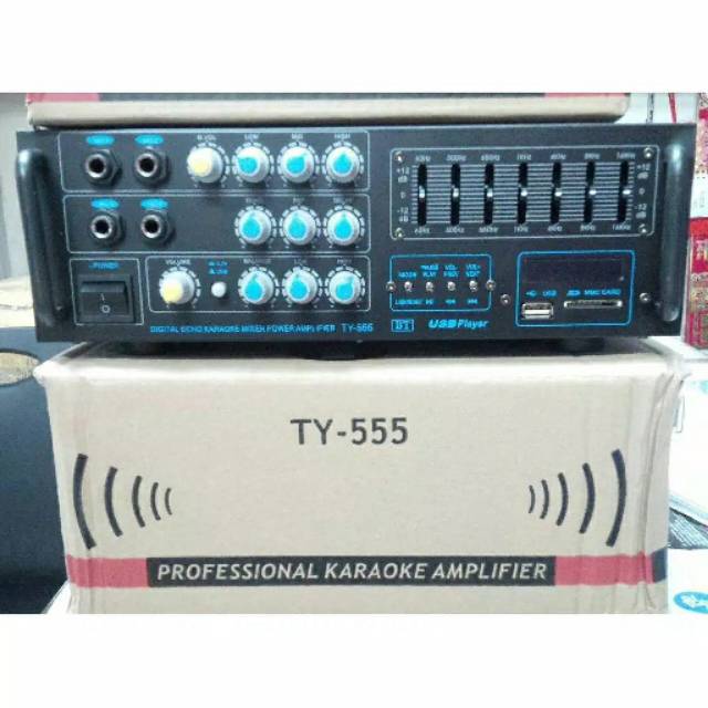 Amplifier Power TY-555 Mini Usb Bluetooth Equalizer