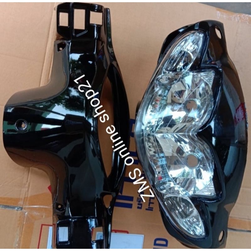 Paket hemat satu set batok depan shogun 125,batok belakang shogun 125 + reflektor shogun 125/satu se