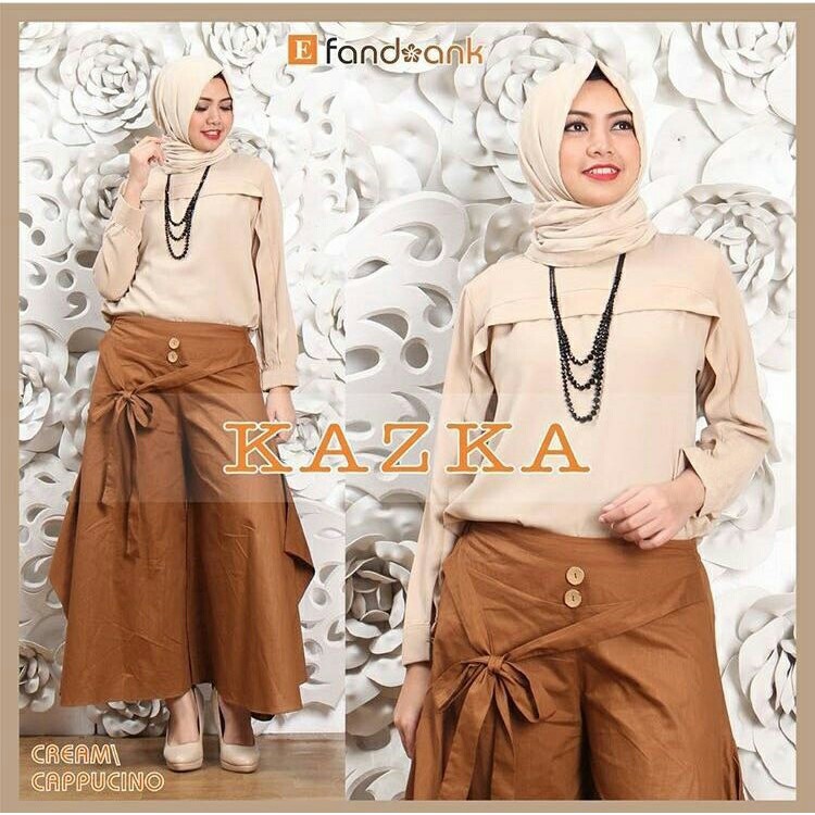 HOPYLOVY - Setelan Wanita Jersey Kazka Set