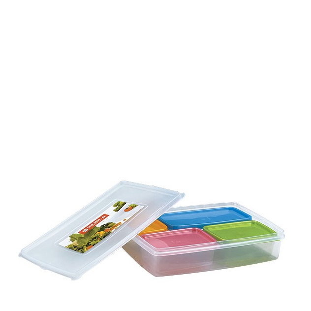 TEMPAT PENYIMPANAN MAKAN COOL SEALWARE 2 SET (TOPLES SET MURAH) - SW-45 LION STAR