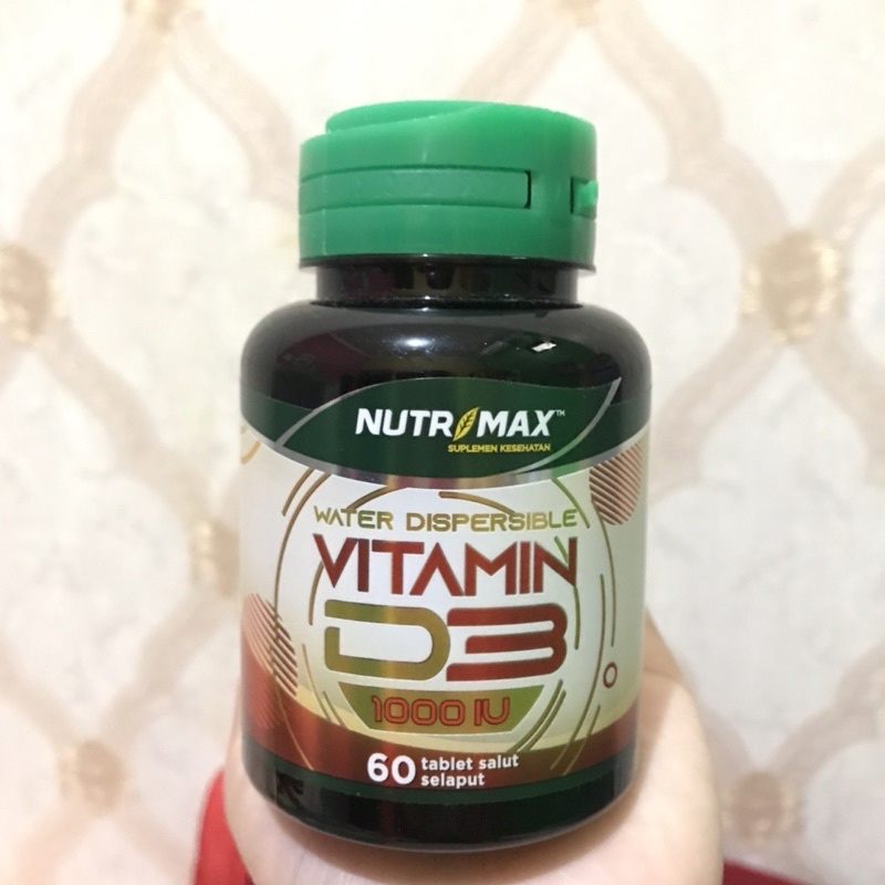 Nutrimax Vitamin D3 1000 IU Tablet @60 Tablet