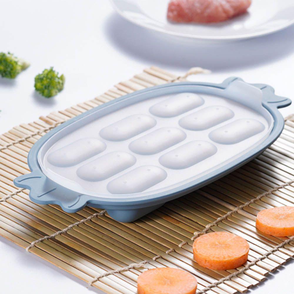 Populer Silicone Nibble Tray Sosis Homemade Bakeware Nibbler Feeder Dapur Gadget Cetakan Makanan