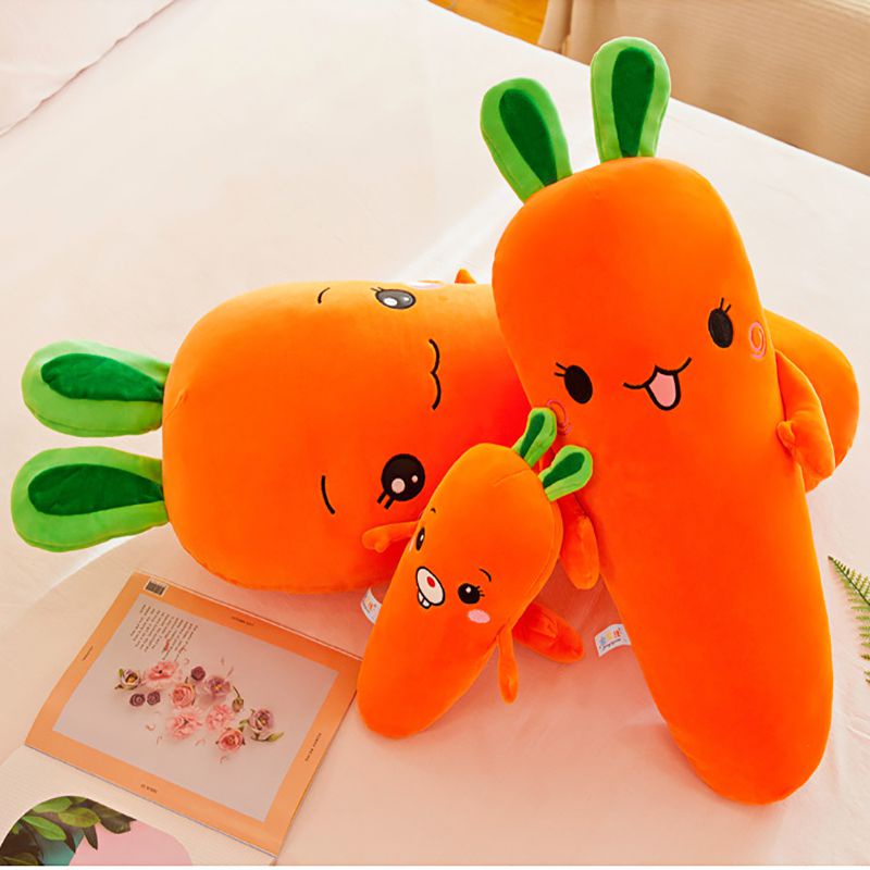 70cm Mainan Soft Stuffed Animals Carrot Sleeping Pillow Doll Plush Toy Cushion Kids Toy Gift Boneka