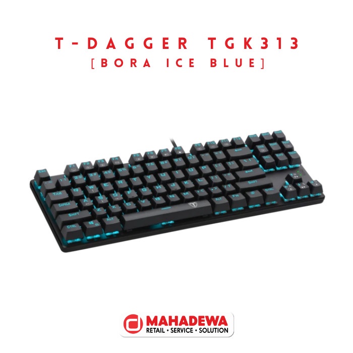 T-Dagger TGK313 [Bora|Ice Blue|Gaming Mechanical Keyboard]