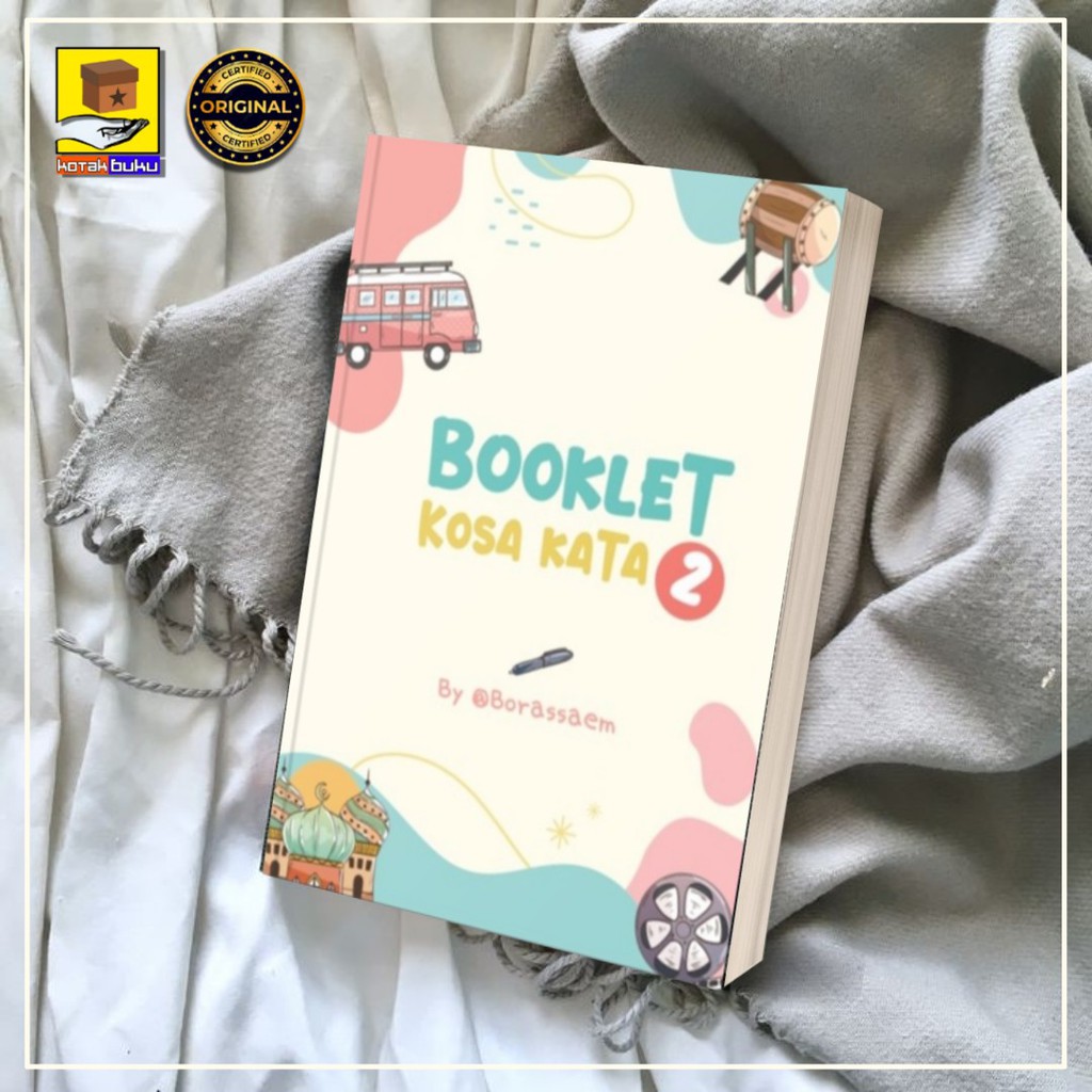 BOOKLET KOSAKATA 2 -  @Borassaem / Buku Bahasa Korea / Bahasa Korea