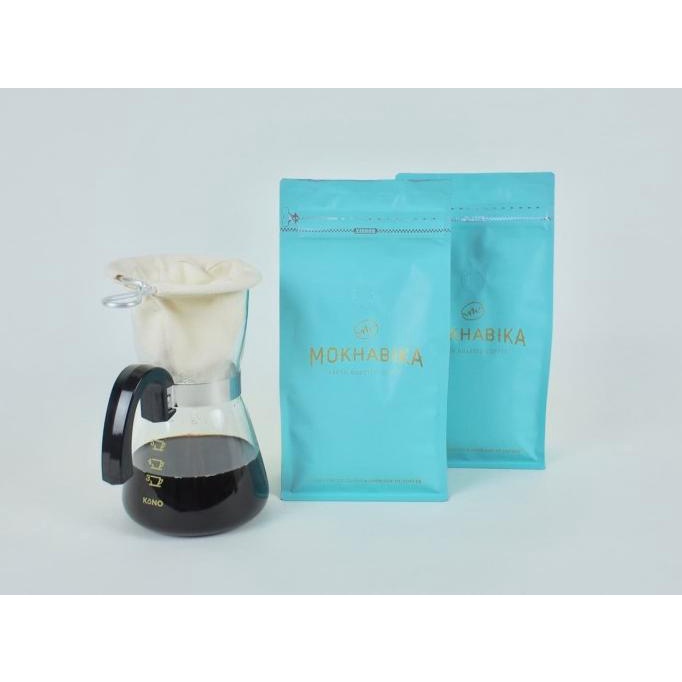 

Kualitas terbaik] Mokhabika Specialty Coffee Gayo Long Berry Arabica 450 Gr