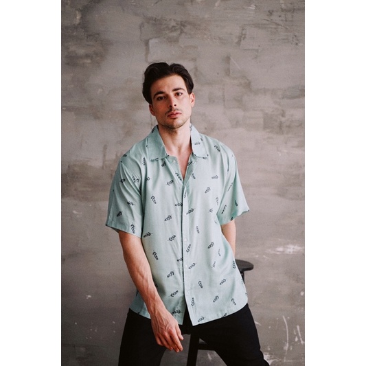 Papova Shirt in Mint for Men