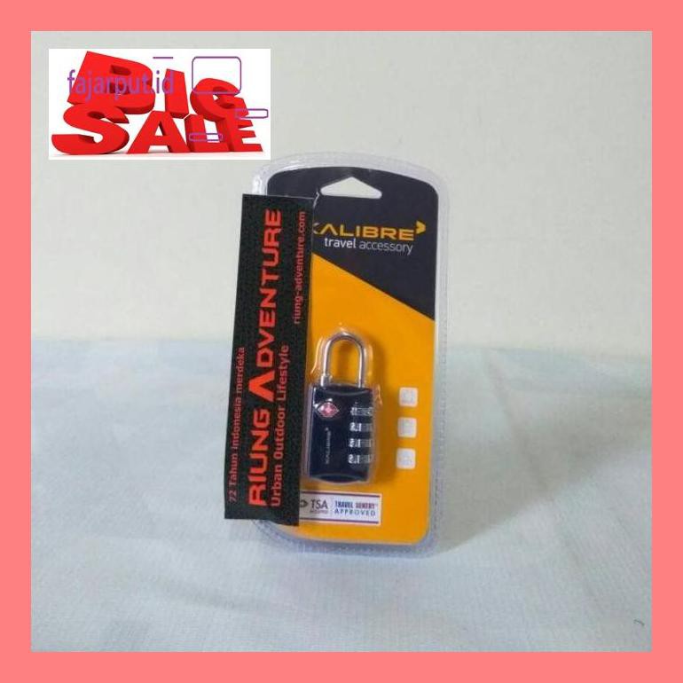 Rsfajs Padlock / Gembok Tas/Koper Kalibre 994064-999 Lock 01 Ori K5Mfaj