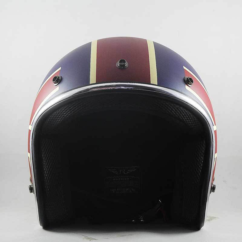 Helm Retro SADA Unionjack Doff (Bogo/Retro/Klasik/Vespa)