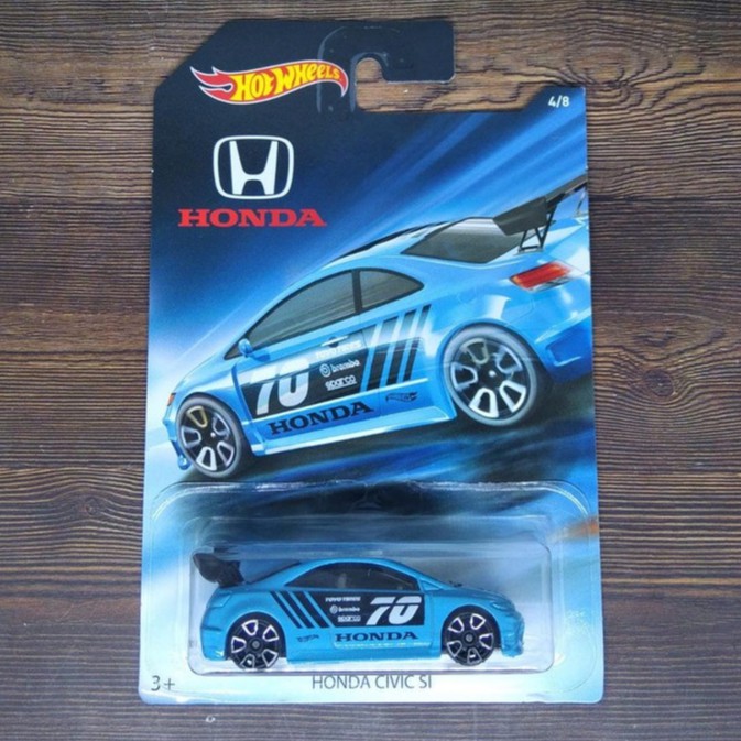 Diecast Hot Wheels Honda Series HW Honda Civic SI BIRU Hotwheels Mobil Mainan Anak Laki Original