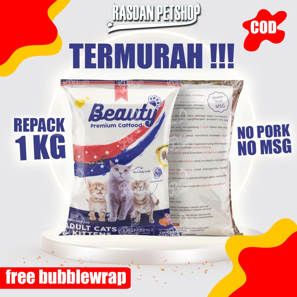 BEAUTY CAT FOOD SETARA MAXI CAT FOOD - PREMIUM CAT FOOD KITTEN & ADULT