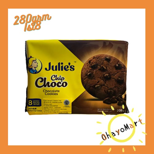 Julies Chip Choco / Chocolate Cookies / Julies Coklat Chips 200g-8pack