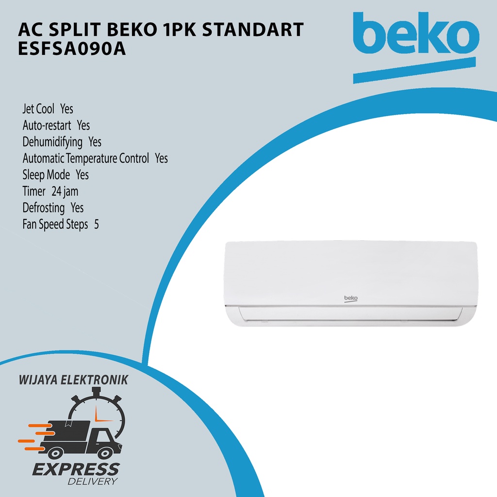 AC SPLIT BEKO 1 PK ESFSA090A