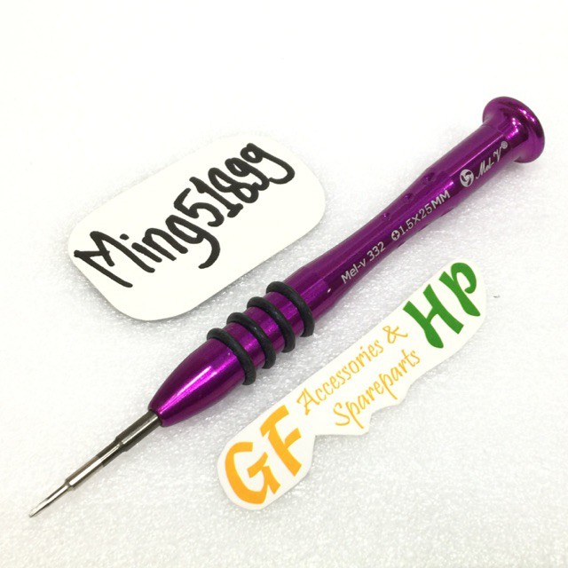 lion king Obeng Plus / Obeng 332 1.5 x 25mm / Obeng Plus ( + ) Kecil / Alat Service Hp / Obeng