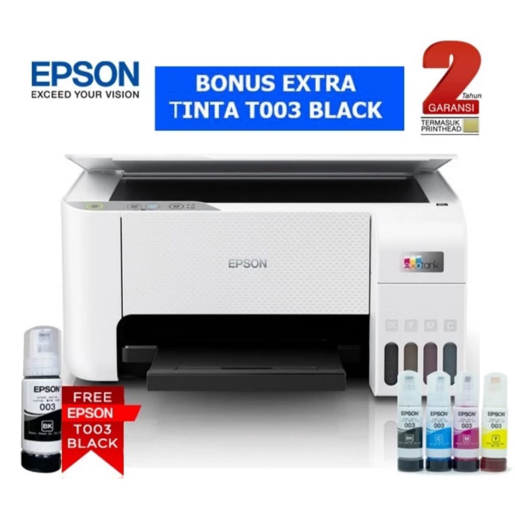 EPSON Printer EcoTank L3216 L 3216 White Pengganti L3210 Plus Tinta ORI