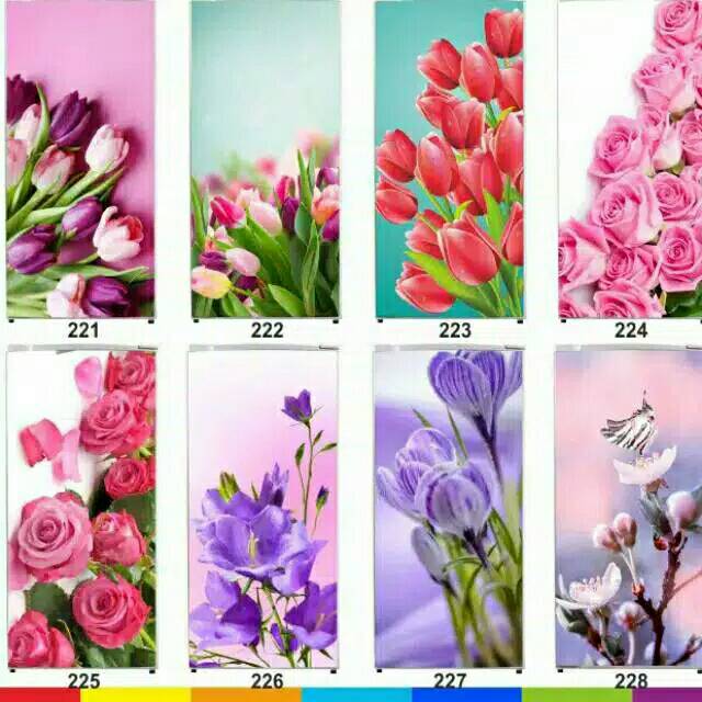 Sticker kulkas satu pintu