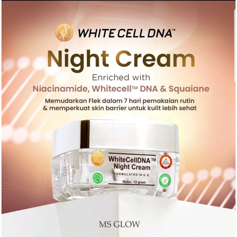 DNA Night cream whitening Cell