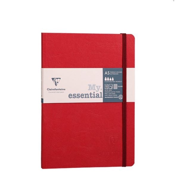 

Sale!!! Clairefontaine A5 Notebook 90 Gsm Fountain Pen Friendly Journal Trendi