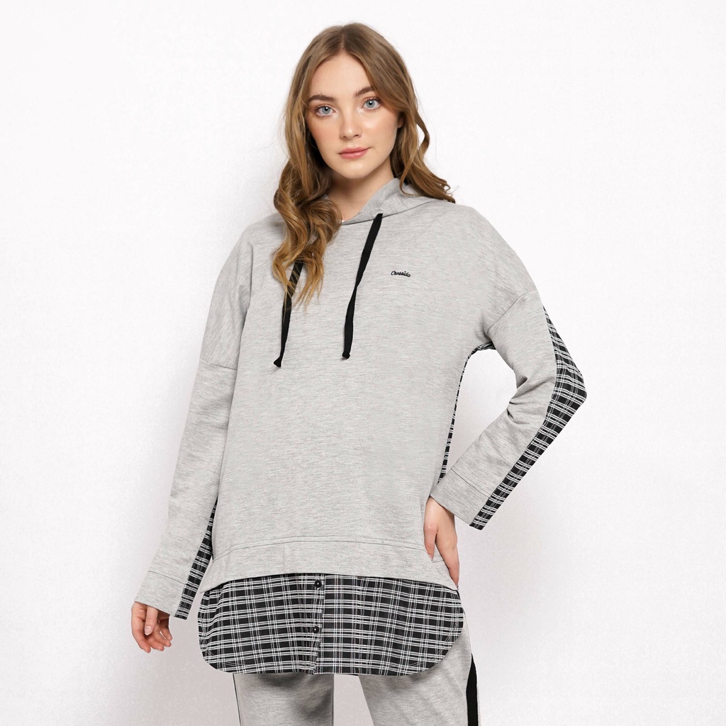 Jaket Hoodie Sweatshirt Outerwear Wanita Cressida - LYSBL.BB013X - ( FANATIC STORE ) ORIGINAL