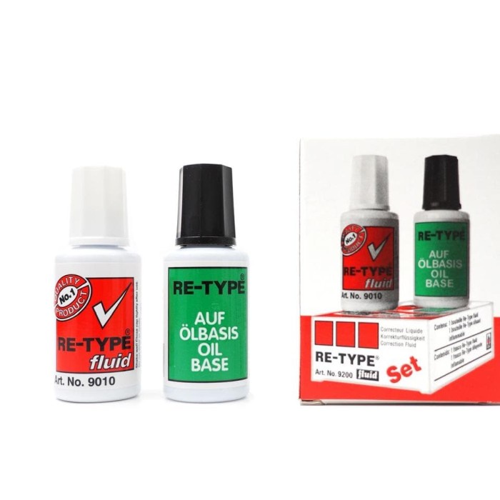 

Produk Retype Set Fluid & Thinner Bagus