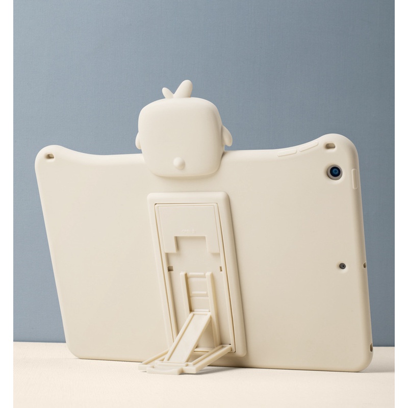 Casing Silikon Ipad Air 4 10.2 &quot;345&quot; Gambar Kartun Ayam Lucu