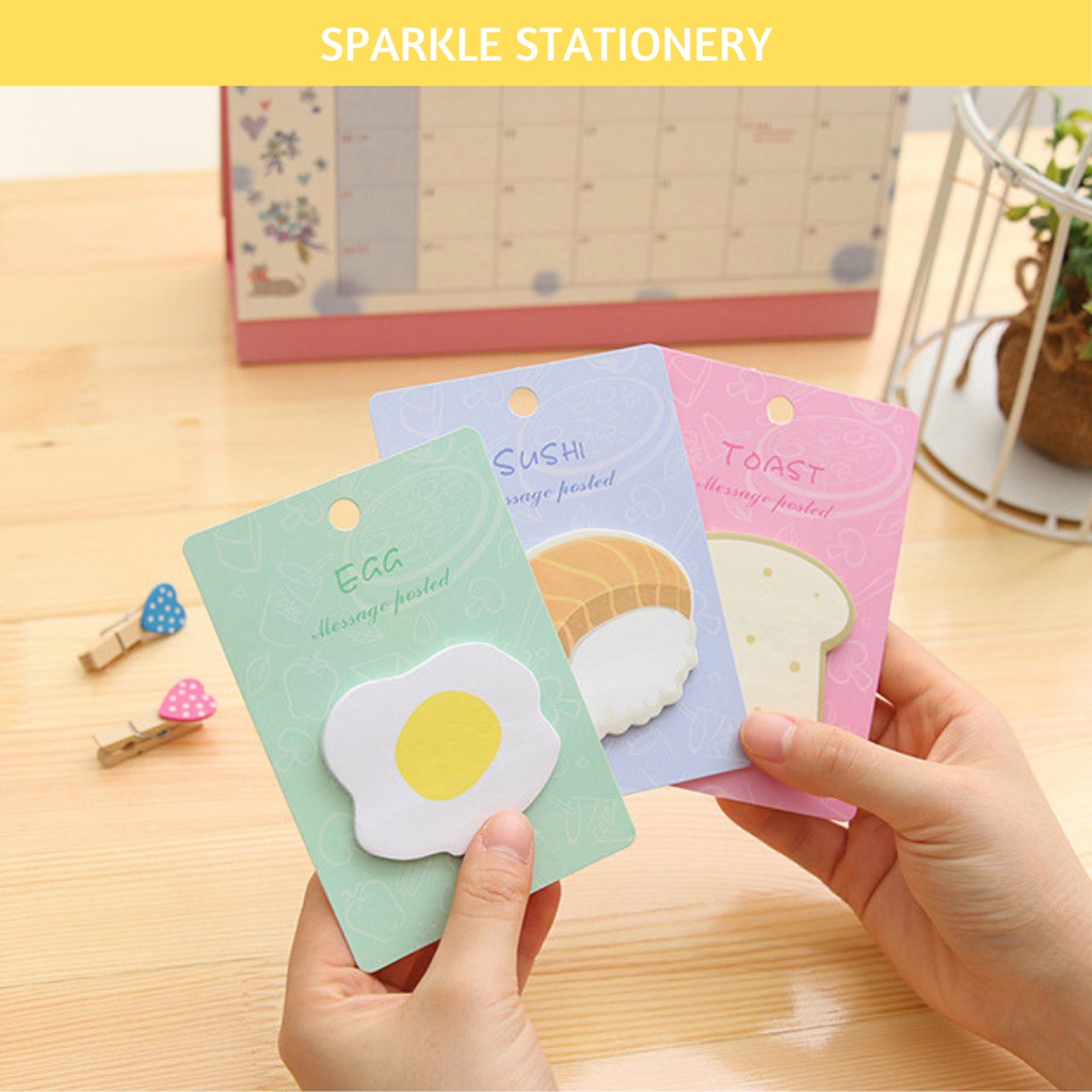 

POST IT DONUT SUSHI STICKY NOTES MEMO CUTE