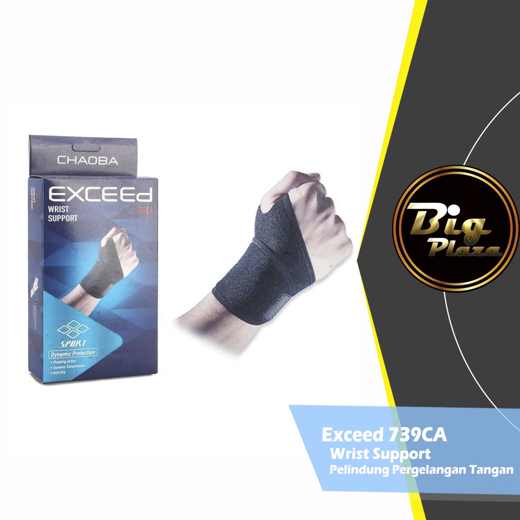 Exceed 739CA Wrist Support - Deker Pelindung Pergelangan Tangan 0809