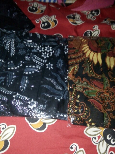 Kemeja Batik Lengan Panjang Size M L Xl Xxl Xxxl