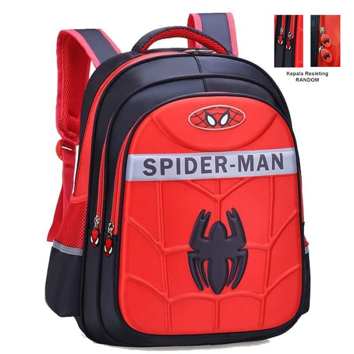 

Tas ransel anak Tas Anak Laki laki Asli Spiderman CAPTAIN Super Hero Laki laki Tas Anak W6X9 Cewek Batman Sekolah Co