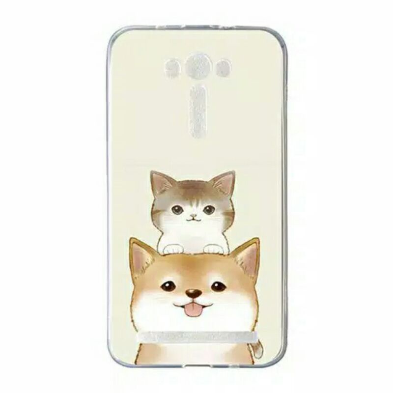 Case Asus Zenfone selfie / ZD551KL / Z00UD Layar 5,5 inch Softcase Karakter Imut Lucu