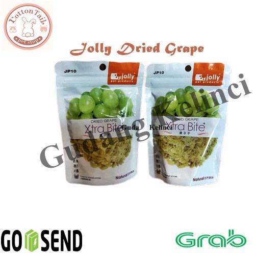 JP10 Jolly Dried Grape 80gr snack kelinci guinea pig sehat 80gr