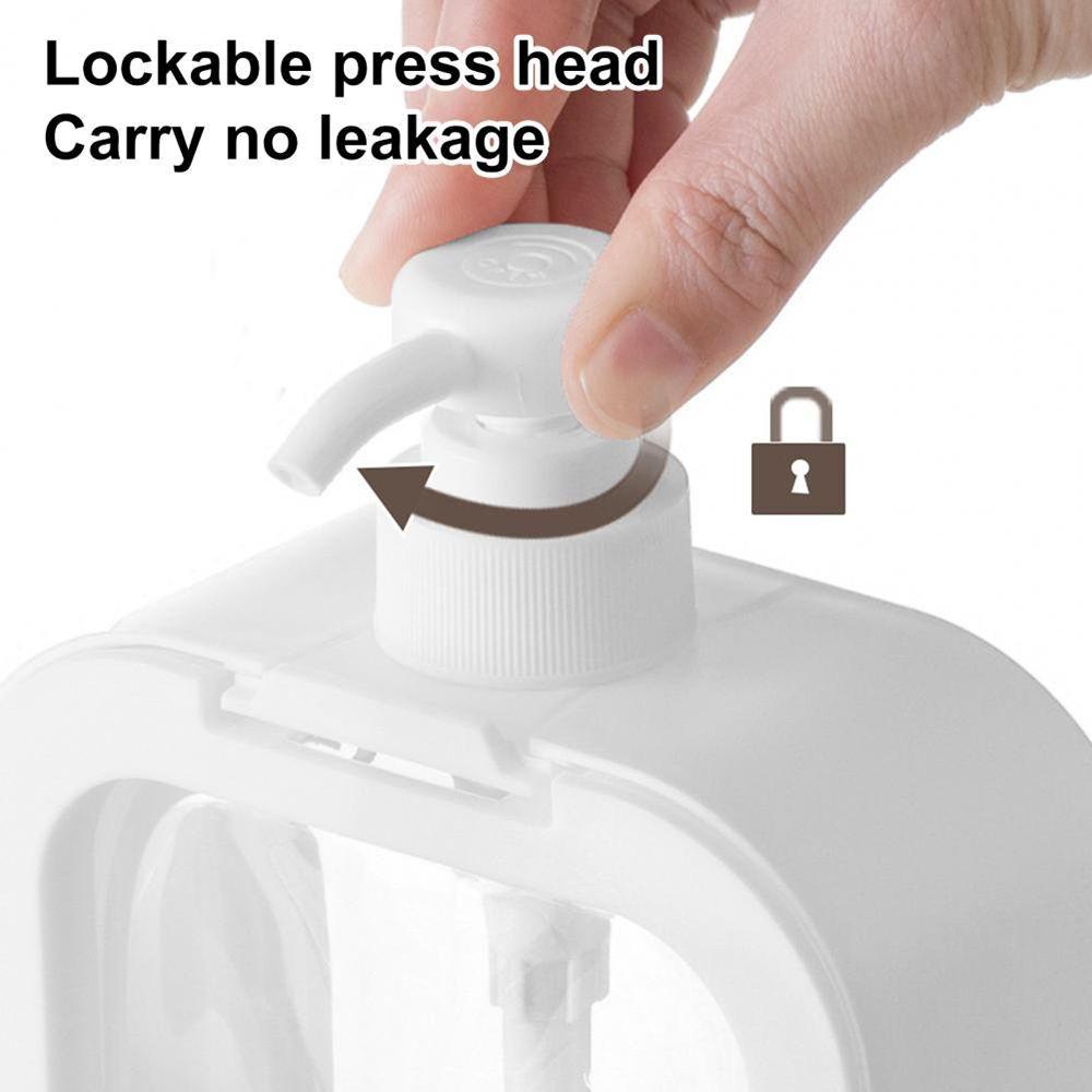 Populer Dispenser Sabun 300 /500ML Isi Ulang Shampoo Shower Gel Hand Sanitizer Wadah Pompa Plastik