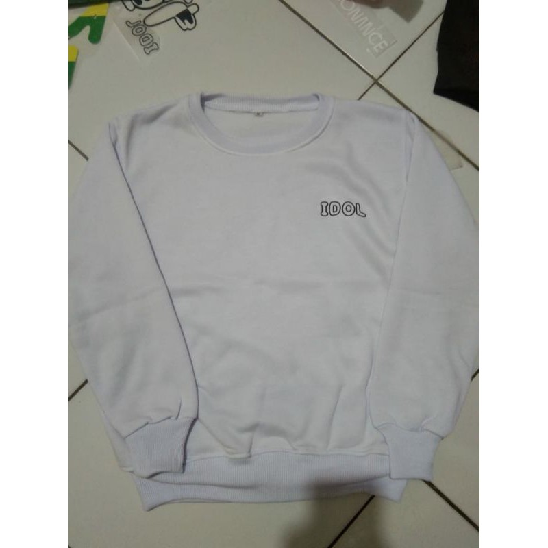 Sweater Basic BTS LOVE IDOL MYSELF FREE FOTO