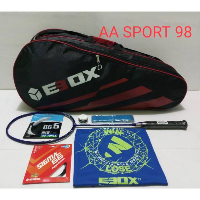 RAKET BADMINTON ORIGINAL EBOX NITRO 28 XEON