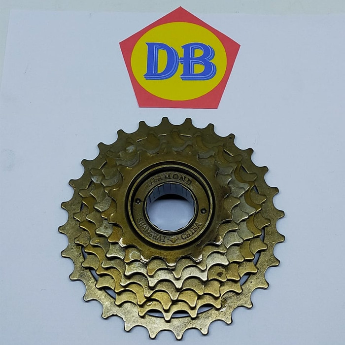 FREEWHEEL SUSUN 7 SPEED GIR BELAKANG SEPEDA MTB DIAMOND