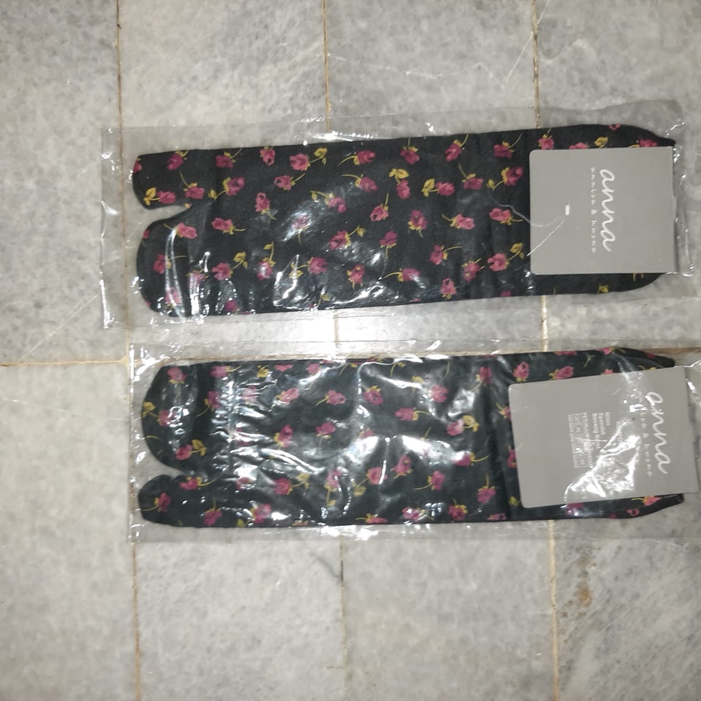 Kaos Kaki Jempol Hepi Kanik Stocking stoking Anti Slip Anti Licin motif polos warna