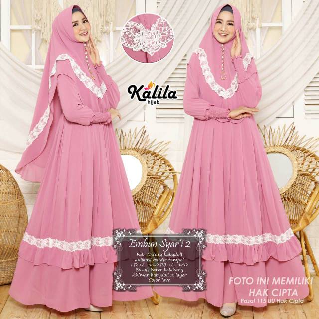 Gamis syar'i EMBUN