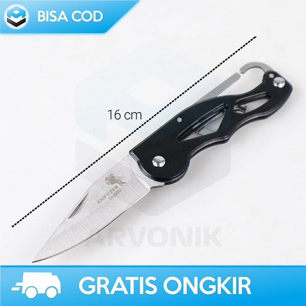 PISAU LIPAT MINI PORTABLE KNIFE SURVIVAL TOOL TAJAM DAN BERKUALITAS