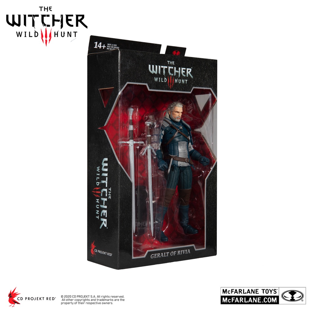 Figure The Witcher 3 Wild Hunt Geralt Of Rivia Viper Armor Teal Dye