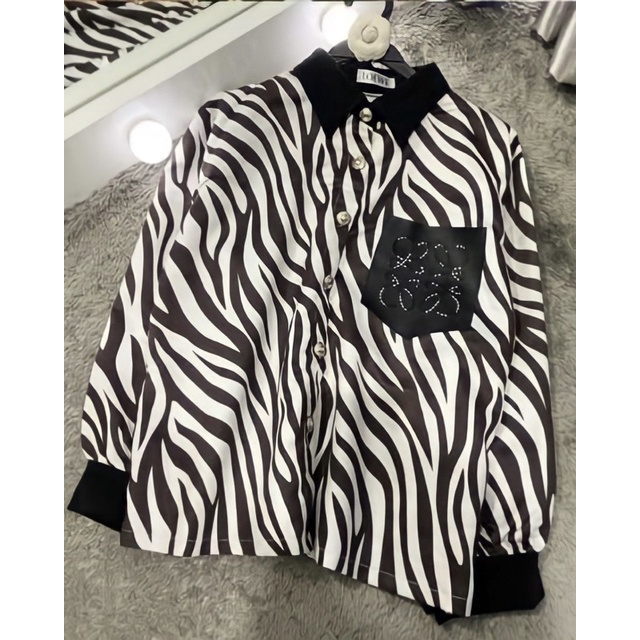KEMEJA LOEWEE WANITA / KEMEJA SILK IMPORT