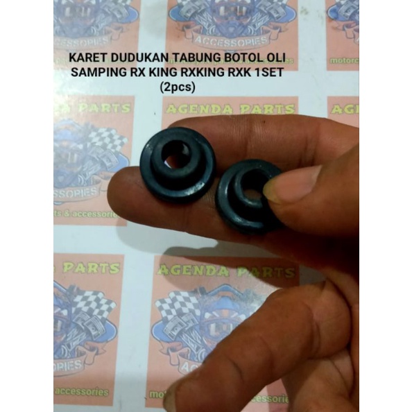 KARET DUDUKAN TABUNG BOTOL OLI SAMPING RX KING RXKING RXK 1SET(2PCS)