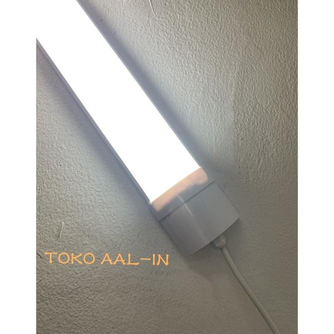 KAP LAMPU TL LED WATERPROOF 36 WATT PUTIH IP65 OUTDOOR