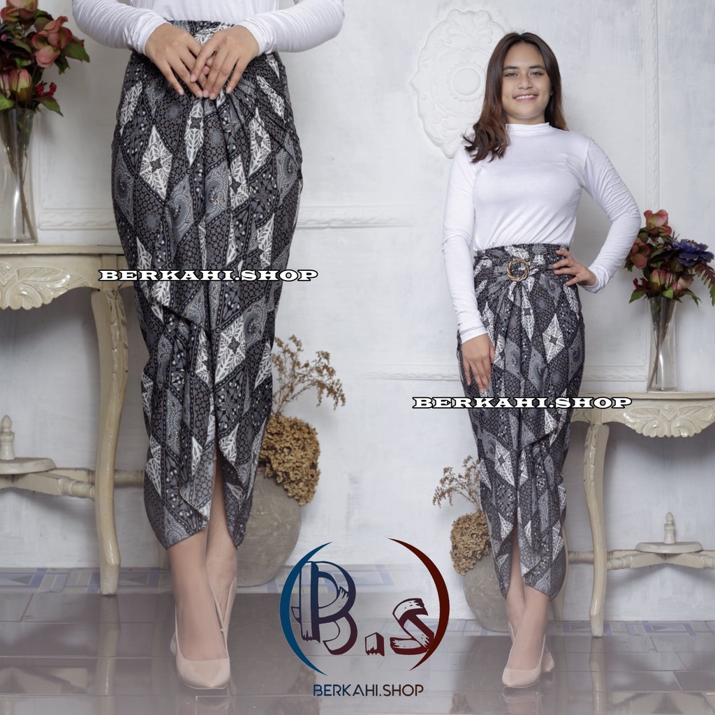 ROK LILIT BATIK PREMIUM GOLD FOIL / DF PUTIH