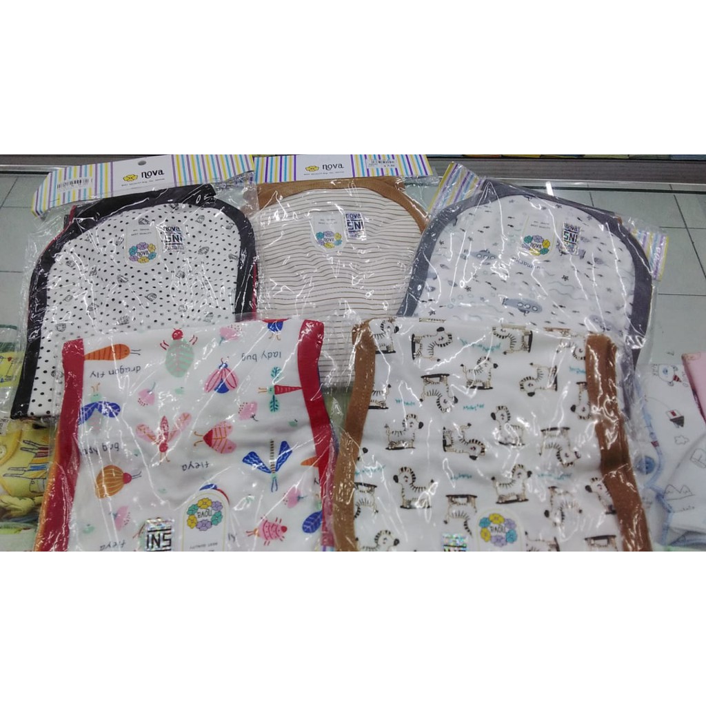 Nova Cotton Diaper Set / Popok Bayi Kain (3 PCS) Motif Random