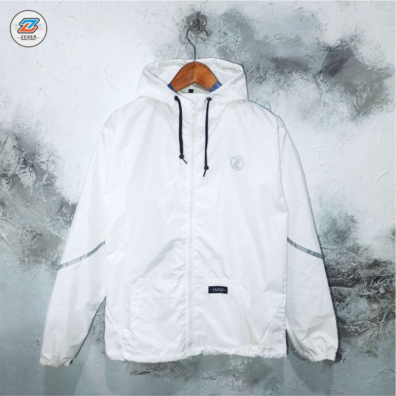 JAKET PARASUT WANITA OLAHRAGA JOGGING LARI / SEPEDA WATERPROOF-5